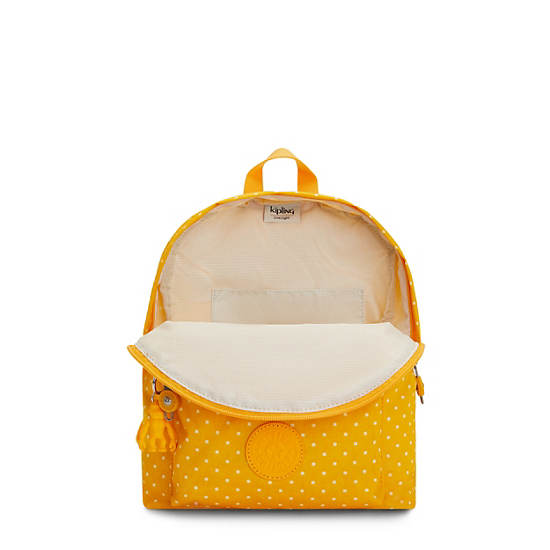 Kipling Reposa Printed Ryggsekk Gul | NO 1608WN